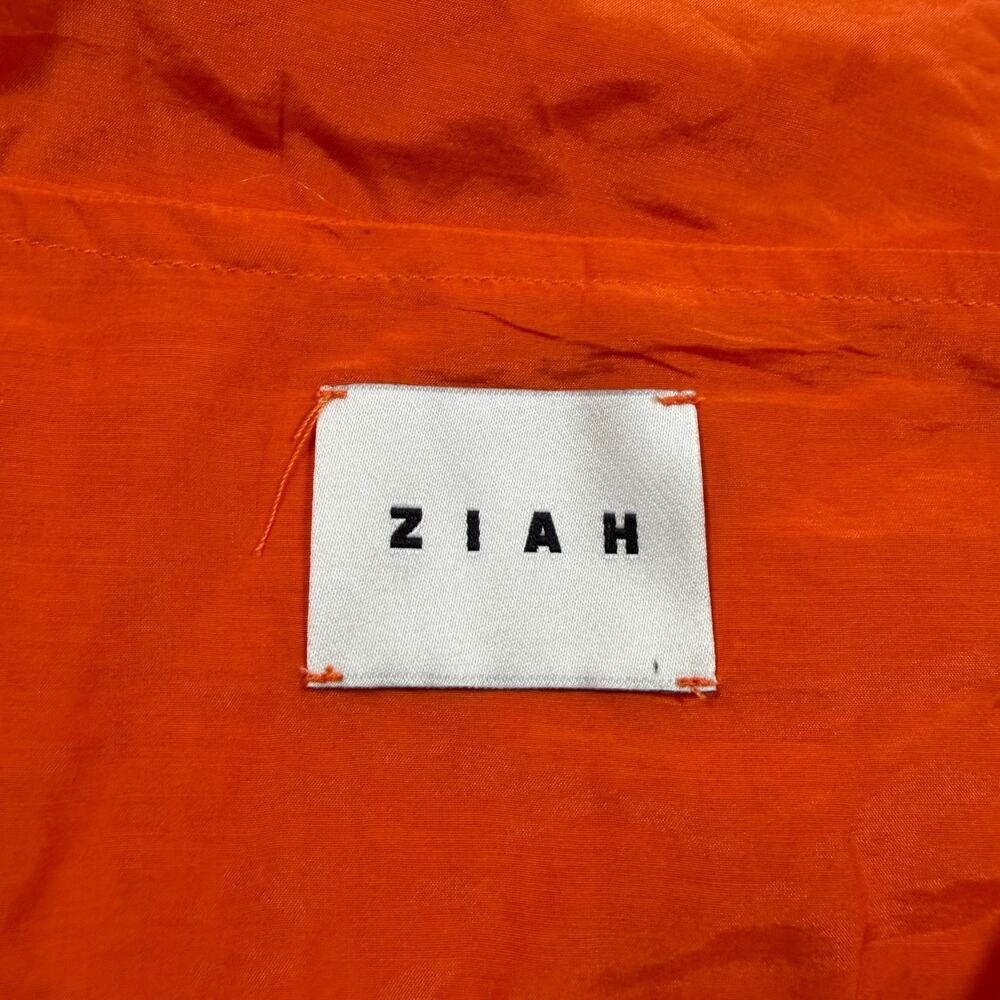 Ziah Orange Wrap Skirt Midi Beach Travel Women's XS - Picture 4 of 11